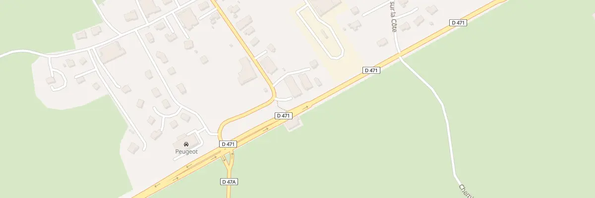 Plan du 65 Gr Grande Rue à Bulle