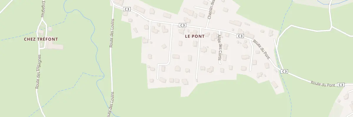 Plan du 93 All des Grandes Lanches à Alex