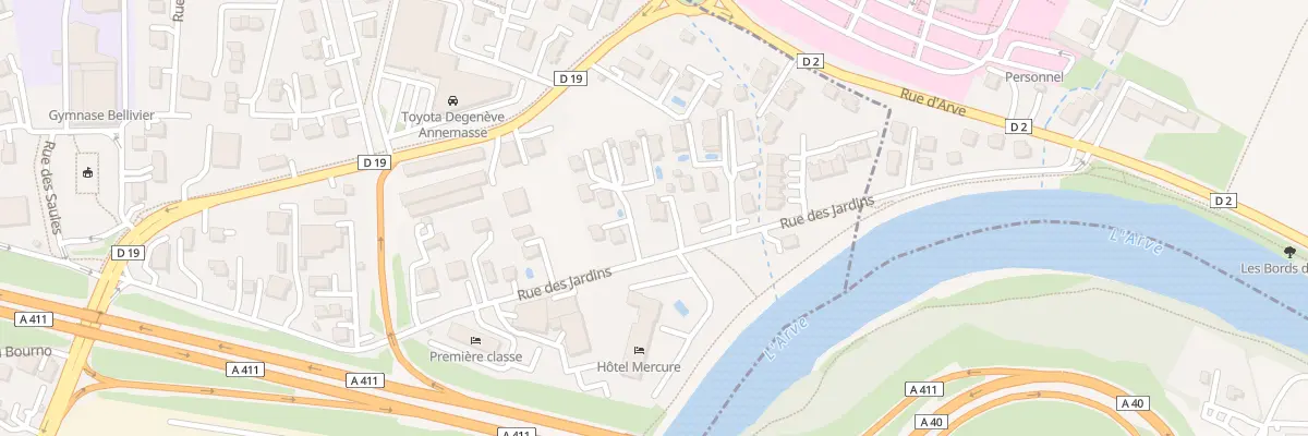 Plan du 42 Rue des Jardins à Gaillard