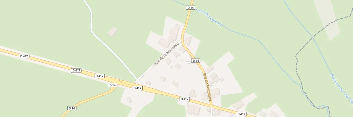 Plan du 2 Rue du Tennis à Cuve