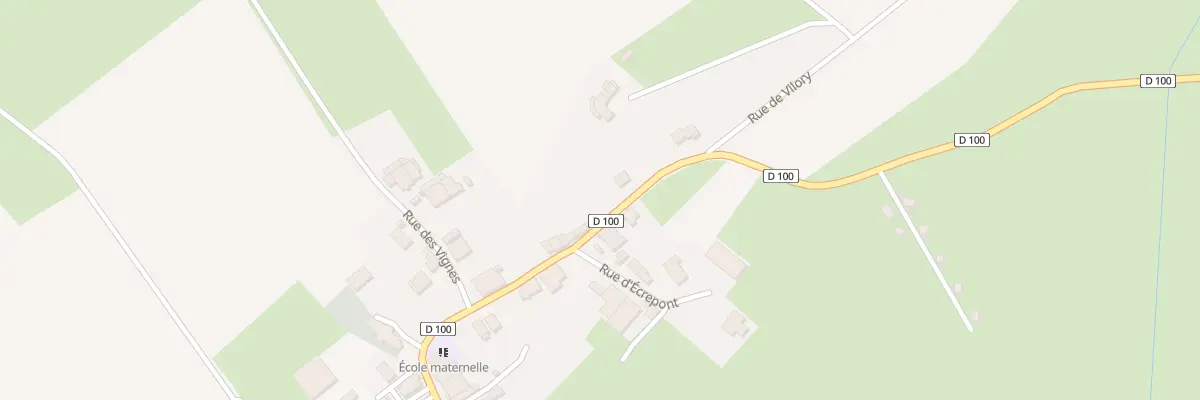 Plan du 9 Rue de Monteille à Vellefrie
