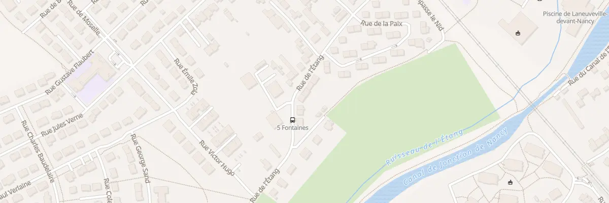Plan du 17 Rue de l’Etang à Laneuveville-devant-Nancy