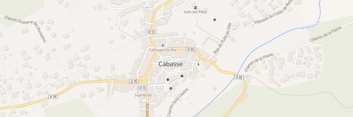 Plan du 5138 Pl de la République à Cabasse