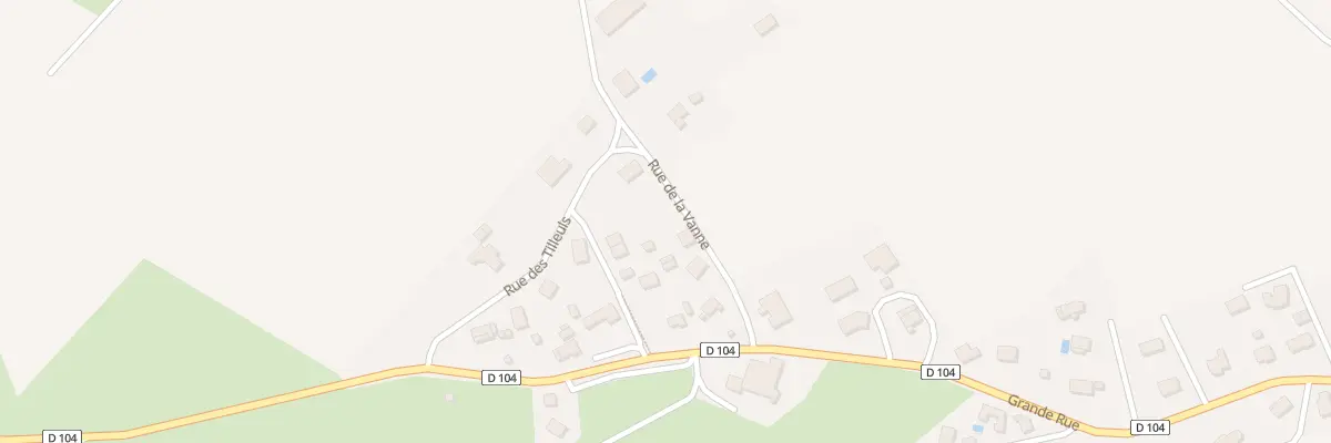 Plan du 5 Rue de la Vanne à Naisey-les-Granges