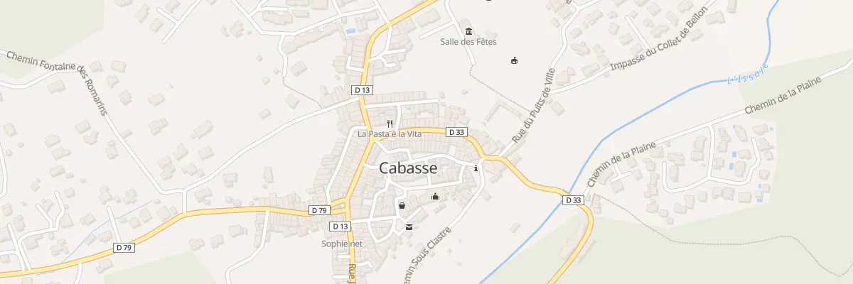 Plan du 4 Pl de la République à Cabasse