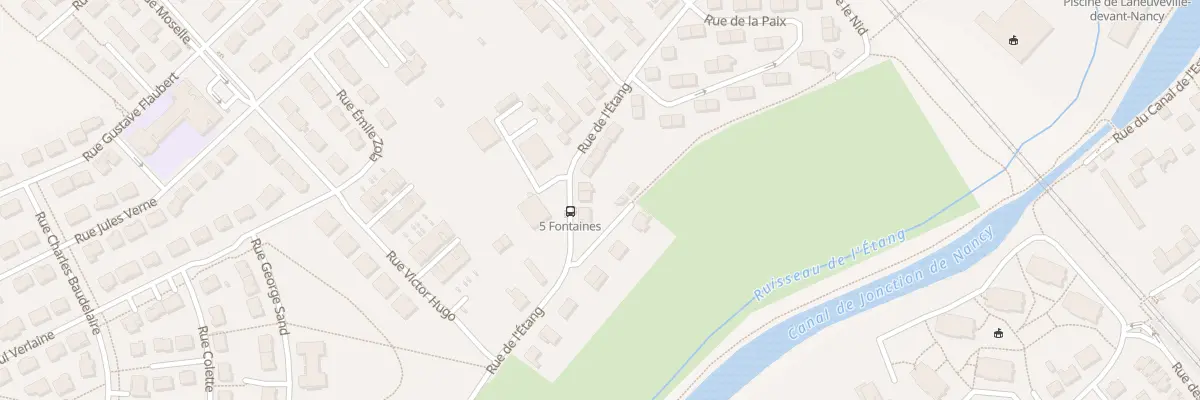 Plan du 21 Rue de l’Etang à Laneuveville-devant-Nancy