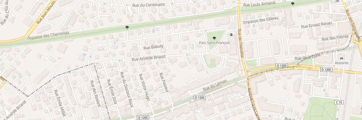 Plan du 11A Rue aristide briand à Ambilly