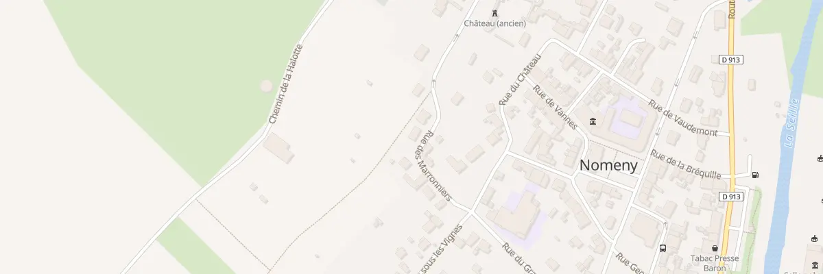 Plan du 9 Rue des Marronniers à Nomeny