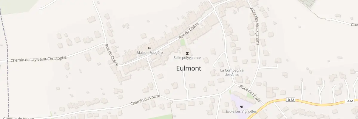 Plan du 15 Rue du Chêne à Eulmont