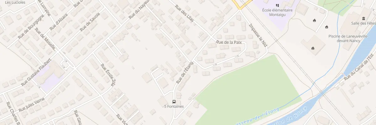 Plan du 26 Rue de l’Etang à Laneuveville-devant-Nancy