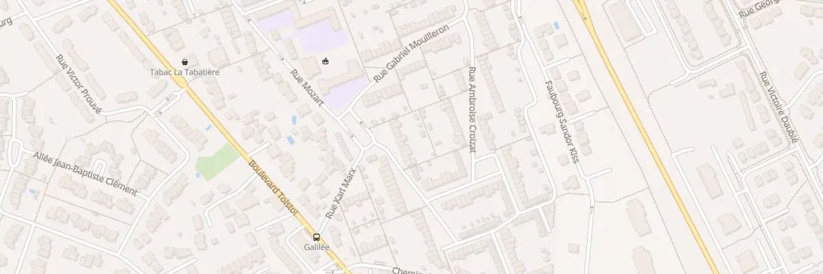 Plan du 9 Rue Roger Salengro à Tomblaine