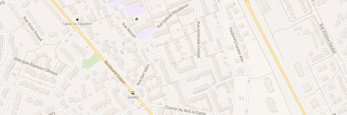 Plan du 15 Rue Roger Salengro à Tomblaine