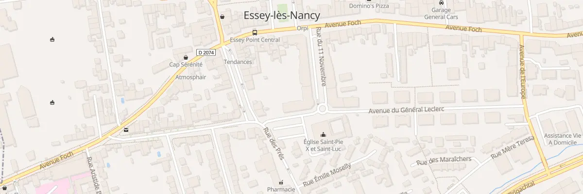 Plan du 39 Av General Leclerc à Essey-lès-Nancy