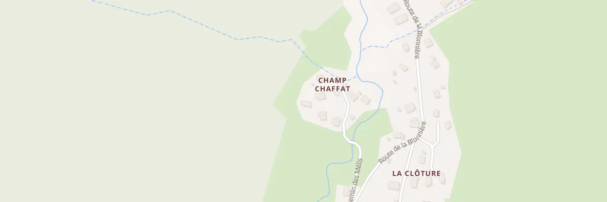 Plan du 229 Che des Melis à Dingy-Saint-Clair