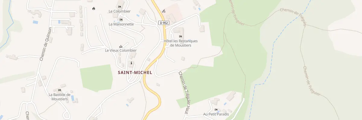Plan du 5334 Saint Michel à Moustiers-Sainte-Marie