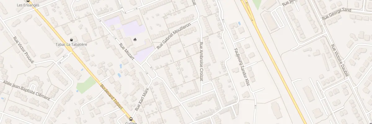 Plan du 64 Rue Ambroise Croizat à Tomblaine