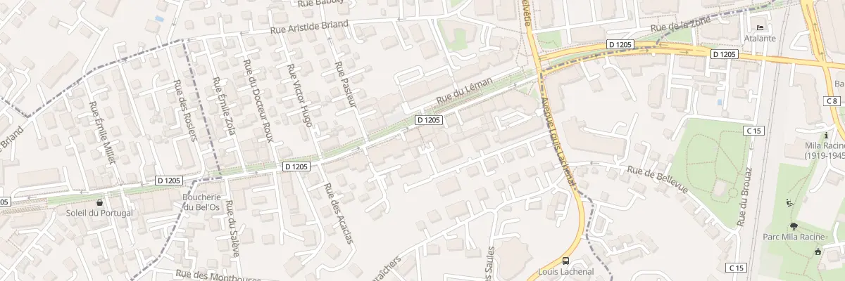Plan du 17 Rue de geneve à Ambilly