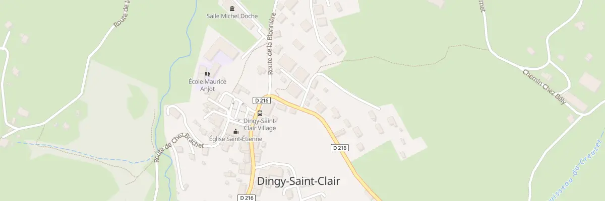 Plan du 35 Che des Chavenettes à Dingy-Saint-Clair
