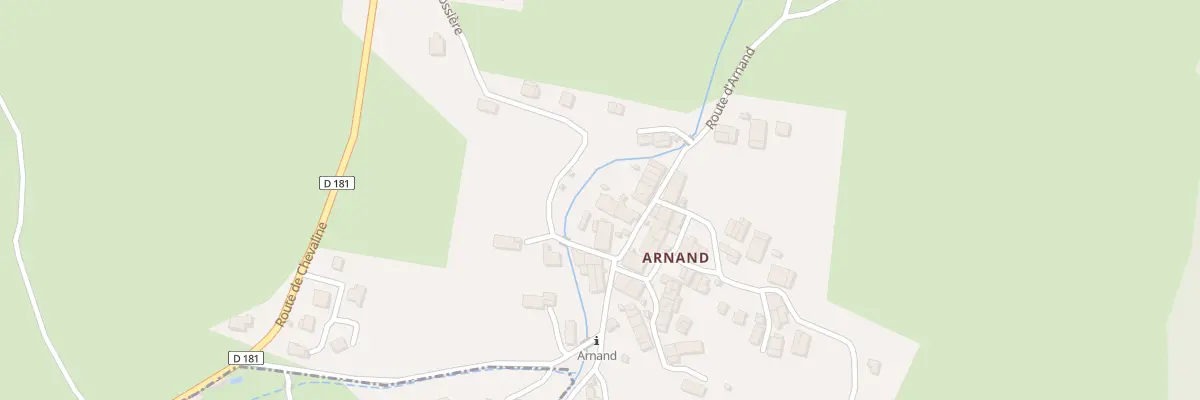Plan du 736 Rte d’Arnand à Doussard