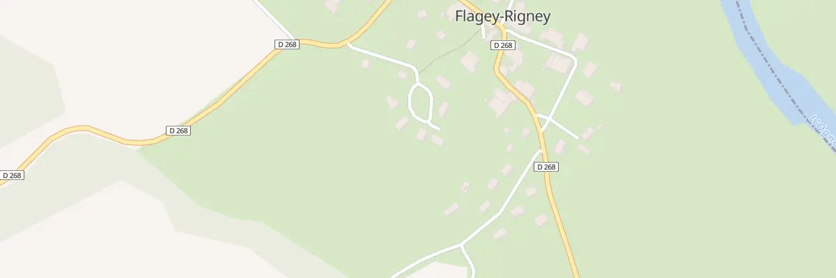 Plan du 10 Rue de la Cototte à Flagey-Rigney