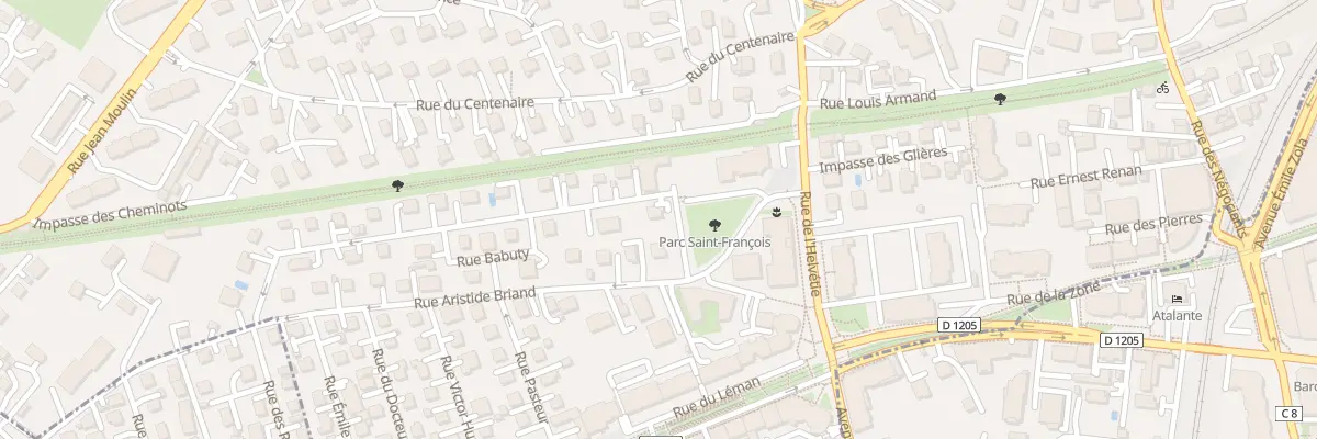 Plan du 13 Rue babuty à Ambilly
