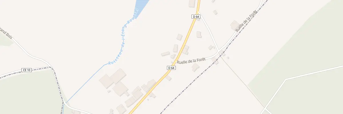Plan du 10 Rue Principale à Escles