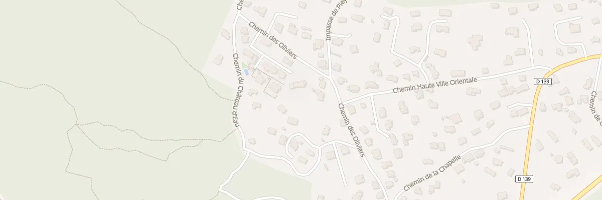 Plan du 399 Che des Oliviers à Flassans-sur-Issole