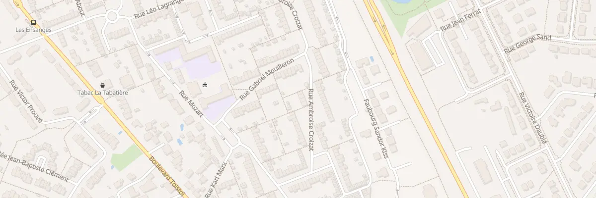 Plan du 56 Rue Ambroise Croizat à Tomblaine