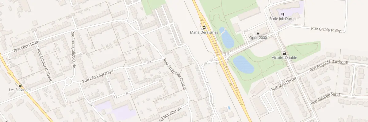 Plan du 55 Rue Ambroise Croizat à Tomblaine