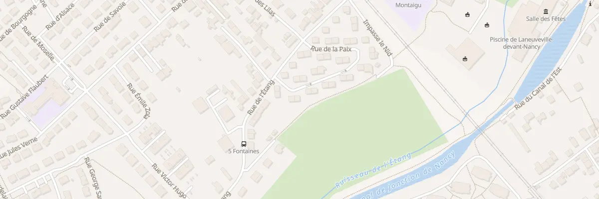 Plan du 29 Rue de la Paix à Laneuveville-devant-Nancy