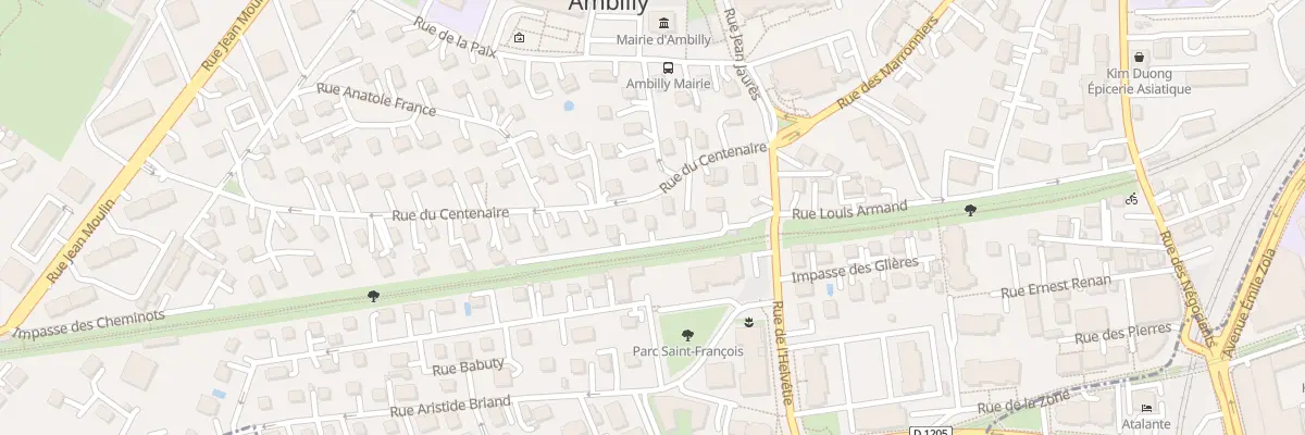 Plan du 9 Rue du centenaire à Ambilly