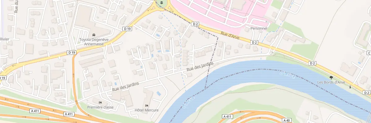 Plan du 62 Rue des Jardins à Gaillard