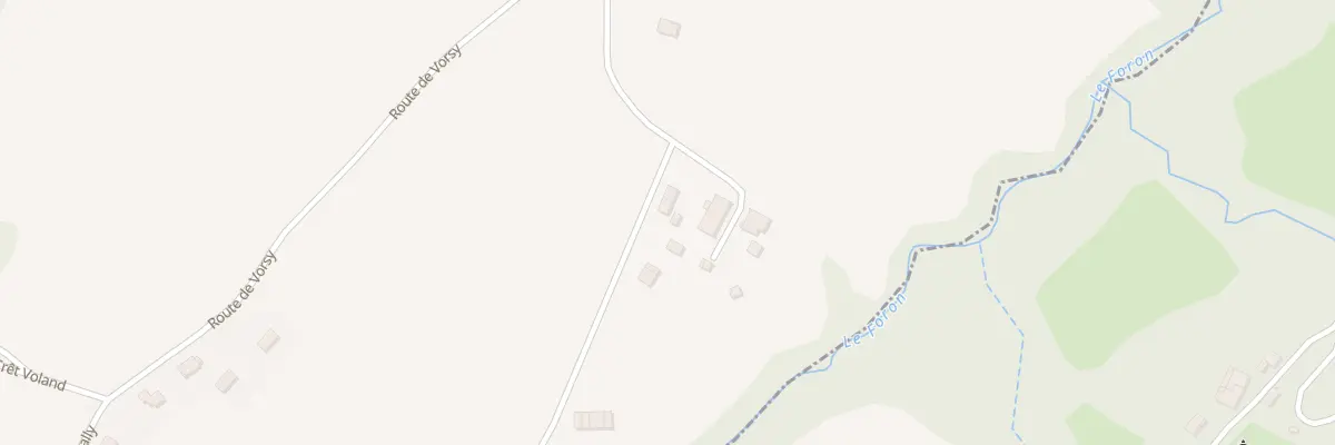 Plan du 200 Che de la Plagne à Arbusigny