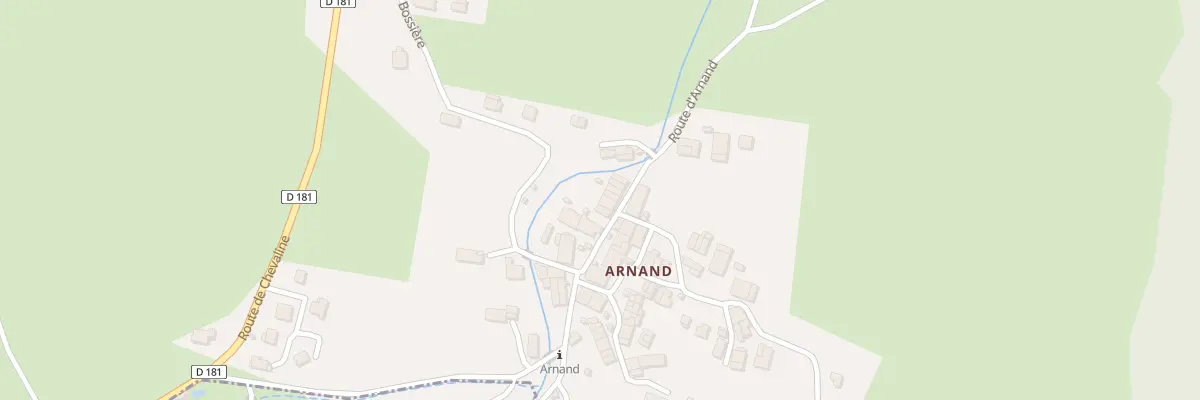 Plan du 710 Rte d’Arnand à Doussard