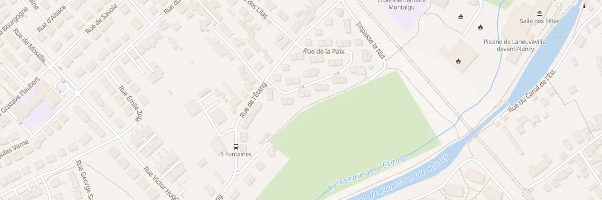 Plan du 27 Rue de la Paix à Laneuveville-devant-Nancy