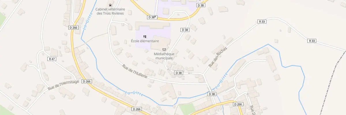 Plan du 150 Rue du Cimetière à Dompaire