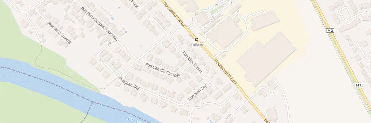 Plan du 8 Rue Elsa Triolet à Tomblaine
