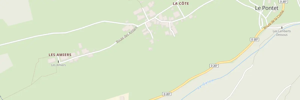 Plan du 5233F La Cote au Pontet