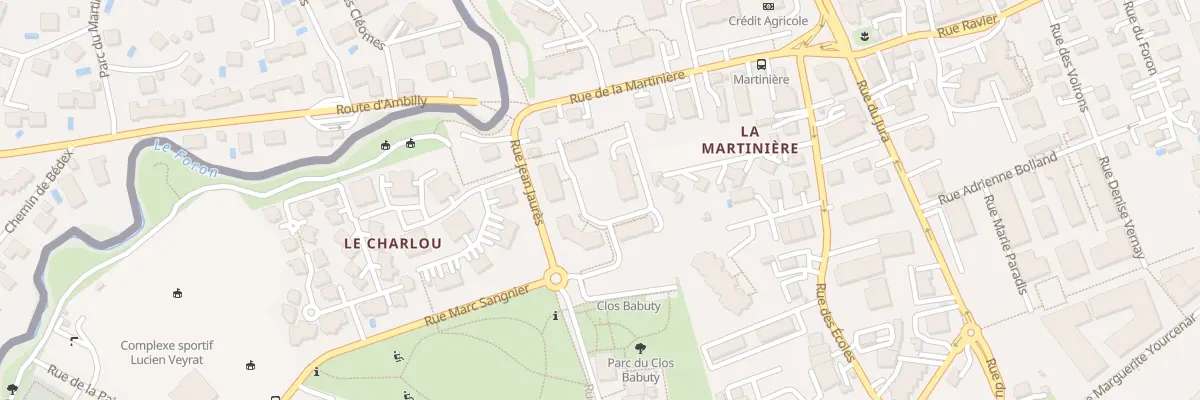 Plan du 17 Rue jean jaurès à Ambilly