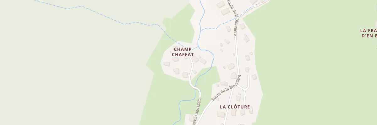 Plan du 205 Che des Melis à Dingy-Saint-Clair