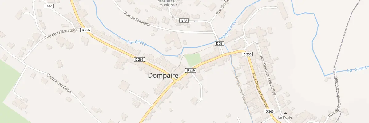 Plan du 172 Rue Carnot à Dompaire