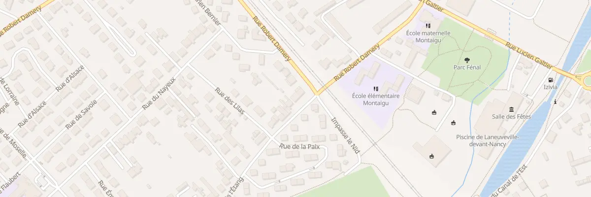 Plan du 2B Rue de l’Etang à Laneuveville-devant-Nancy