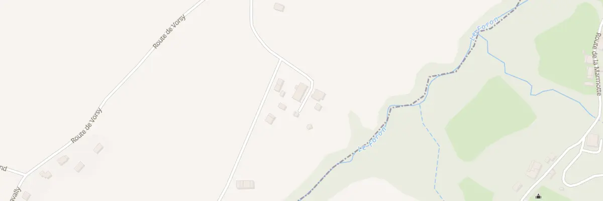 Plan du 206 Che de la Plagne à Arbusigny