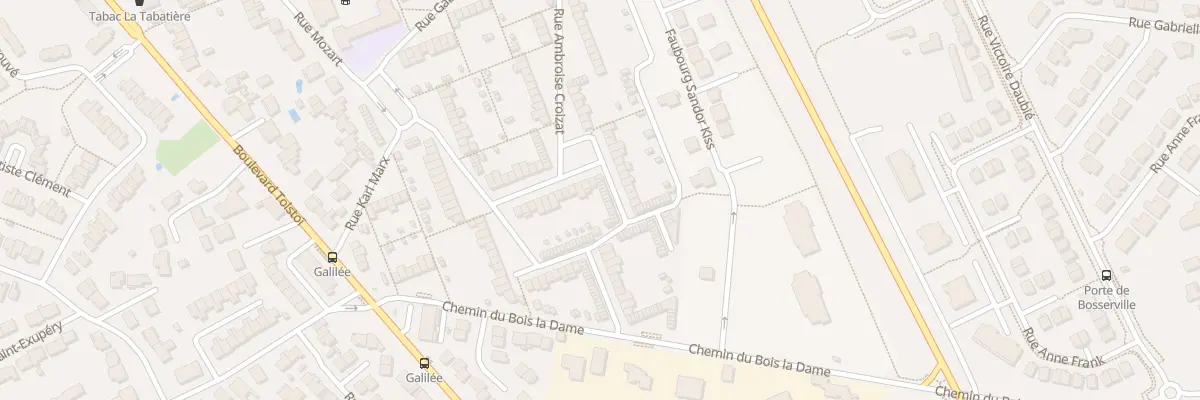 Plan du 145 Rue Ambroise Croizat à Tomblaine