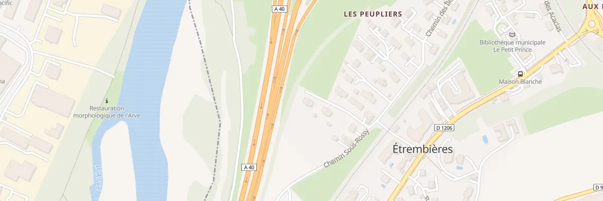 Plan du 119 Imp des Violettes à Étrembières