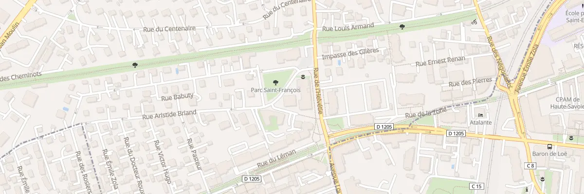 Plan du 10 Rue de l’helvetie à Ambilly