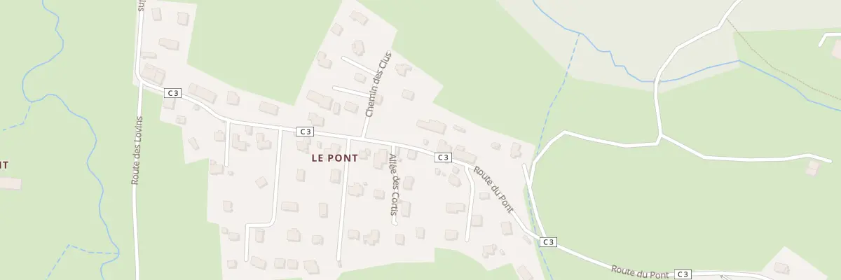 Plan du 940 Rte du Pont à Alex