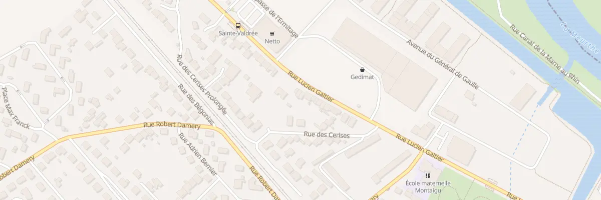 Plan du 31 Rue Lucien Galtier à Laneuveville-devant-Nancy