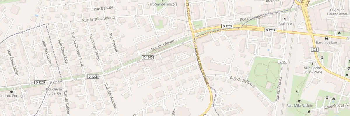 Plan du 7B Rue de geneve à Ambilly