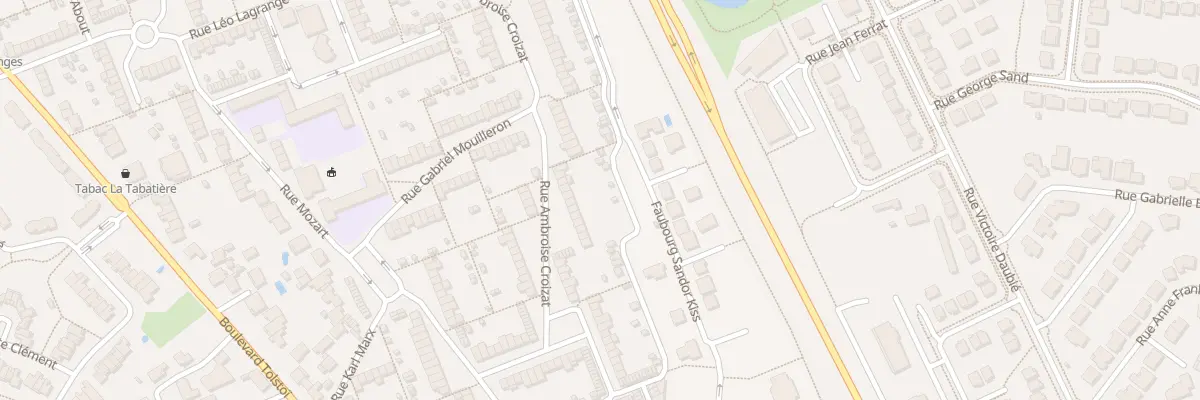 Plan du 121 Rue Ambroise Croizat à Tomblaine
